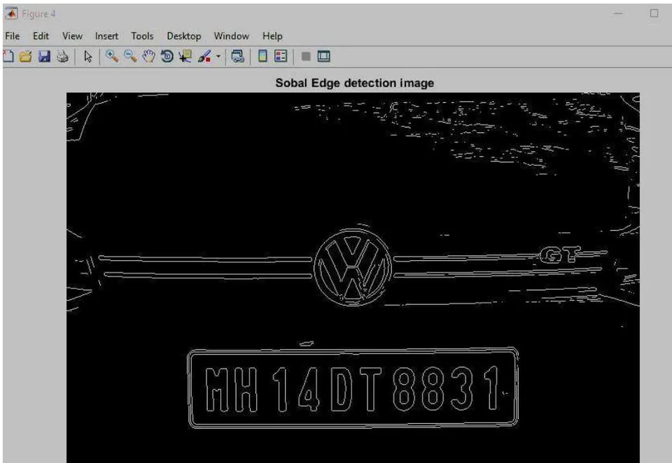 Figure 4: Vertical Edge detection.