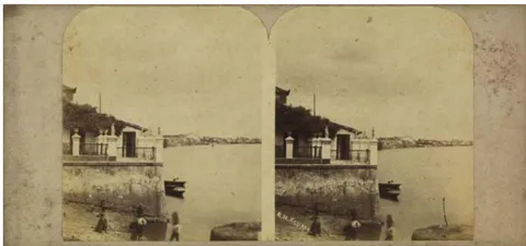 Figura 3: R.H.Klumb - Residência dos Ferreira Lage em Juiz de Fora, Minas Gerais, 1861 - Fundação Biblioteca Nacional Figura 4: R.H.Klumb - Campos dos Goytacazes, Rio de Janeiro, [1861] - Fundação Biblioteca Nacional