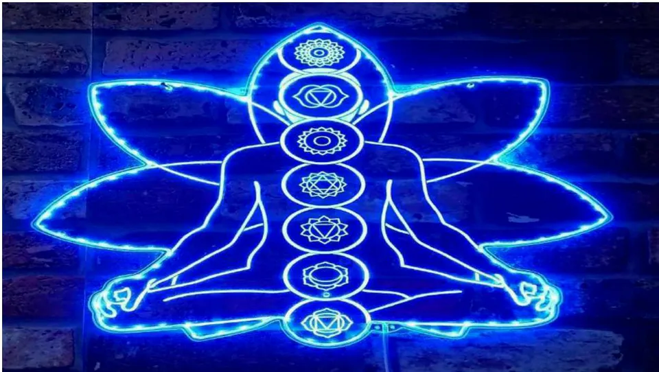 Fig. 2: The Chakra Symbol THE SEVEN CHAKRAS