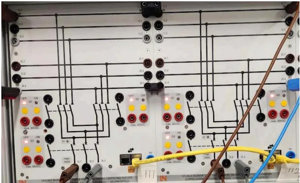 Figure 3: The three Phase Double Busbar